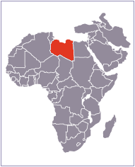 carte du Libye